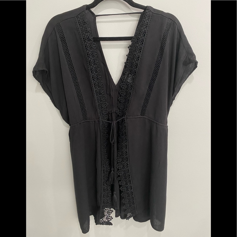 Cover 2 Cover Black Lace Cover Up